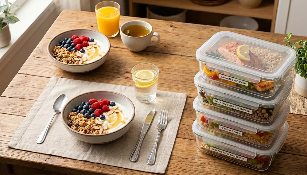 À quoi ressemble une journée alimentaire équilibrée ?