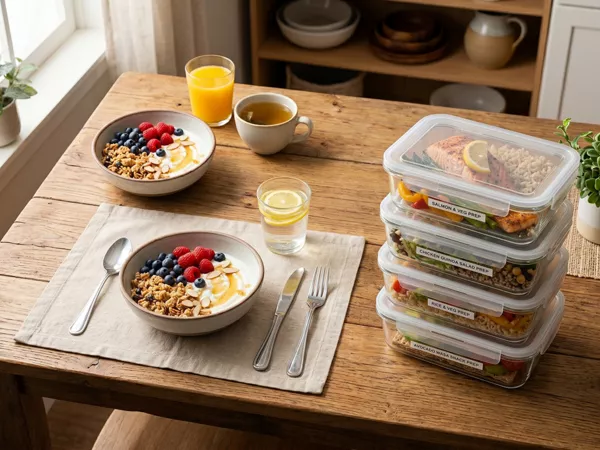 À quoi ressemble une journée alimentaire équilibrée ?